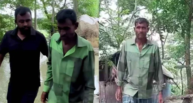 মৃত ভেবে মিলাদ পড়ানো আলমগীর ১৮ বছর পর বাড়ি ফিরলেন